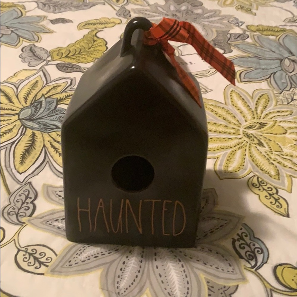 Rae Dunn Halloween Birdhouse